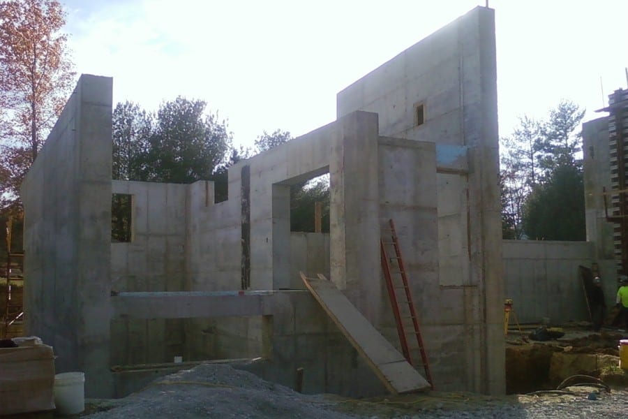 Indianapolis Concrete House In Fall Creek Place Shelby Materials