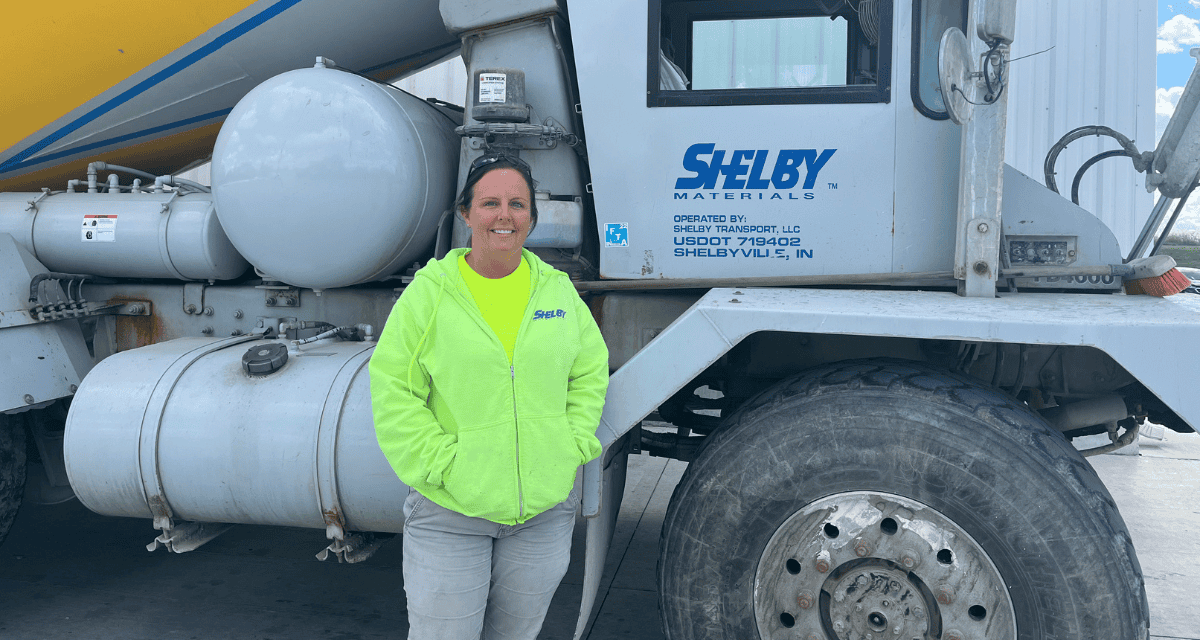 Female Ready-Mix Driver Sam