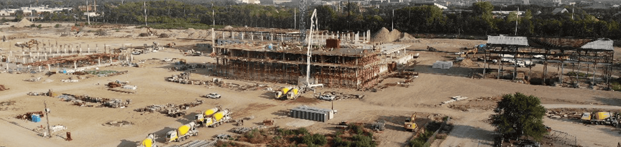 Concrete Pumping at the Elanco HQ Construction Project in Indianapolis